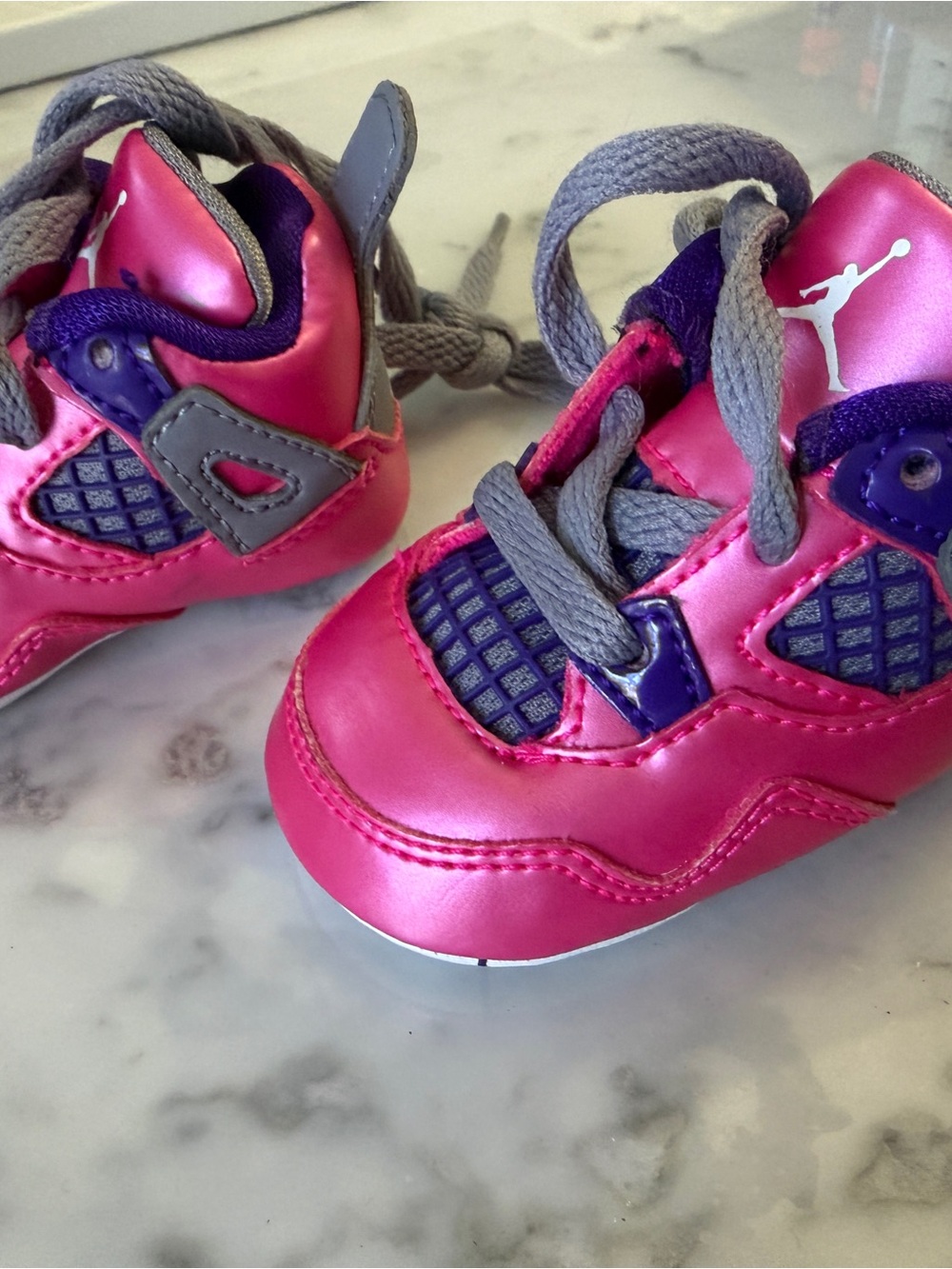 Jordan Toddler Shoes in Pink and Purple